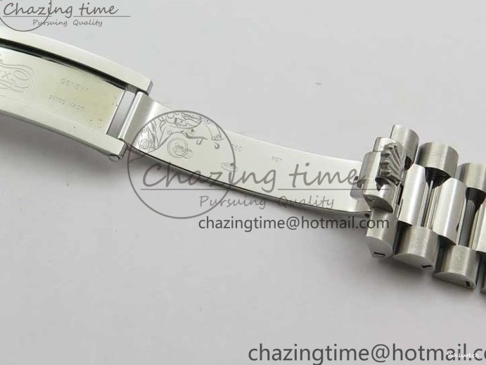 Markers 40mm SS Bracelet Green 228239 SS Stick 904 Version Dial Day-Date Dial A2836 on President New BP 0714